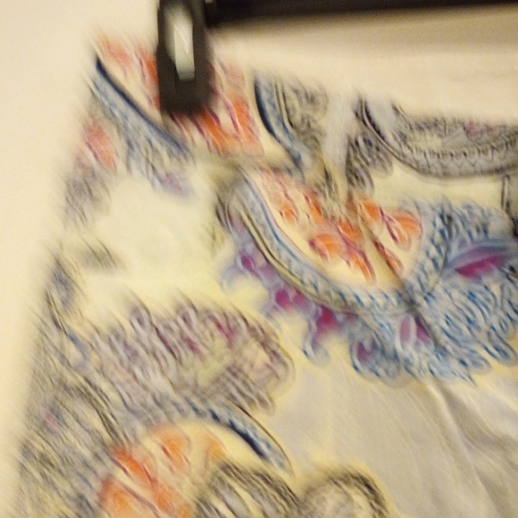 Paisley Print Women's Skirt - Picture 3 of 4